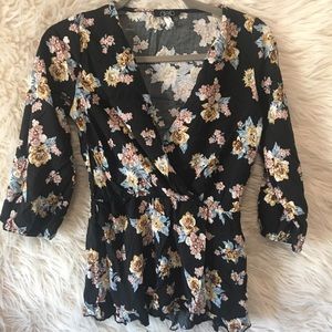 Floral blouse